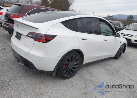 2020 Tesla Model Y Long Range Dual Motor All-Wheel Drive/Performance Dual Motor All-Wheel Drive from USA, damaged, VIN 5YJYGDEF8LF044398